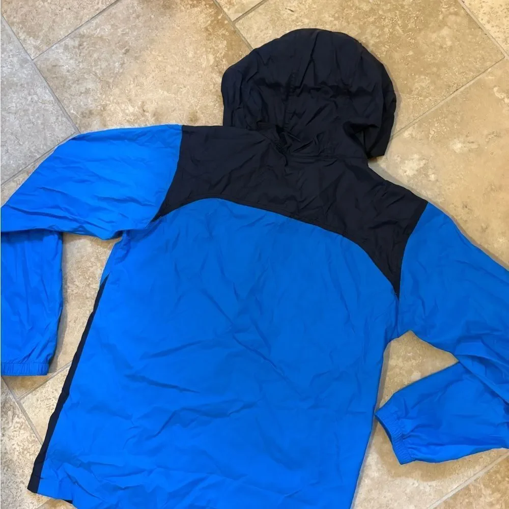 Columbia Boys Large 14-16 Performance Rain Jacket in Blue and Black